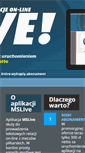 Mobile Screenshot of mslive.pl